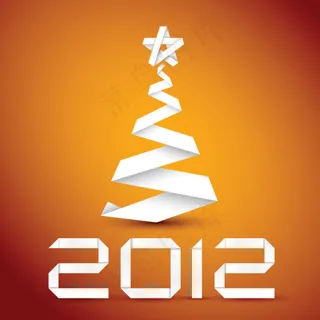 创意圣诞树03——矢量素材