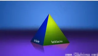 金字塔旋转动画AE模板