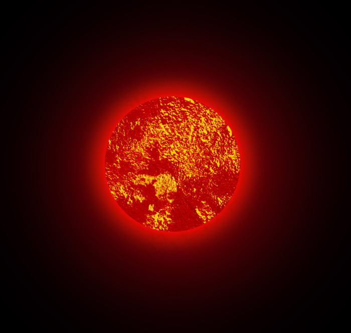 太阳表面的黑暗