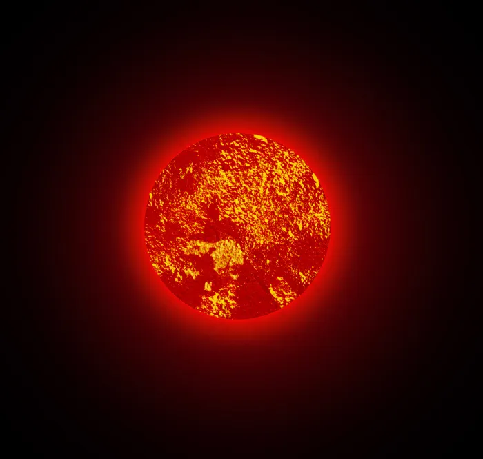 太阳表面的黑暗