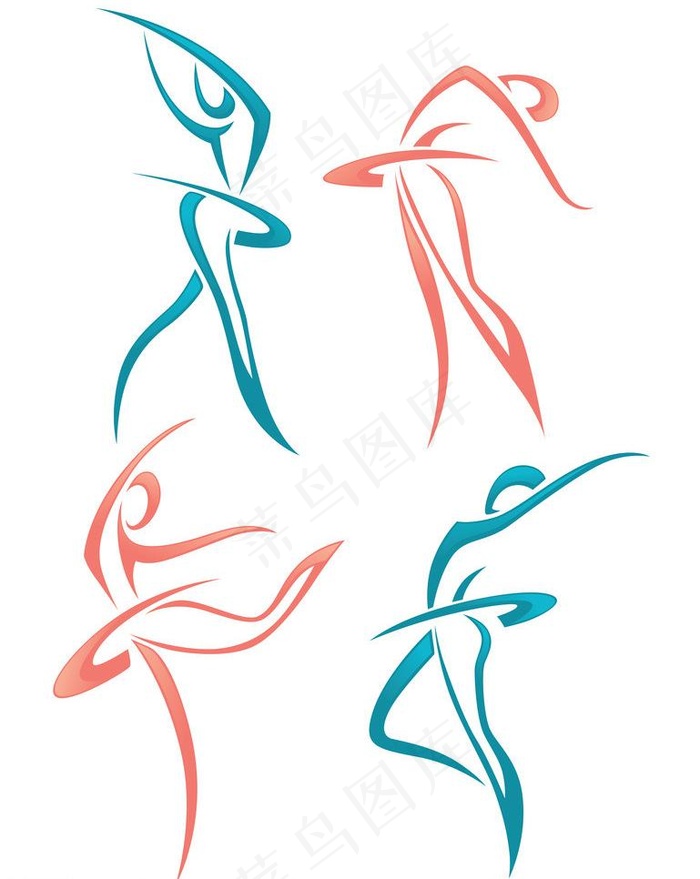手绘女性图片