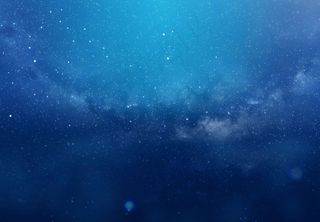 蓝色梦幻太空唯美星空背景