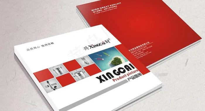 产品图册图片cdr矢量模版下载