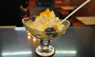 芒果冰沙图片