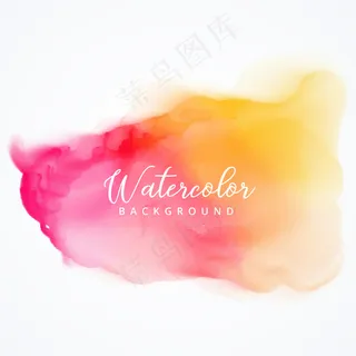 黄色背景矢量图