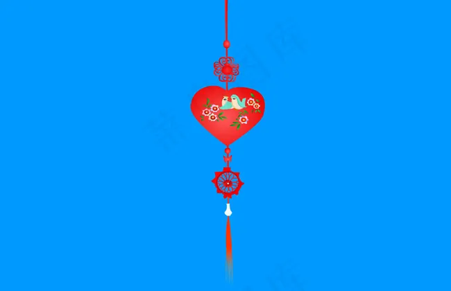 左右摇摆的中国结