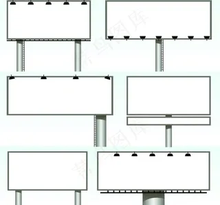 户外广告牌图片