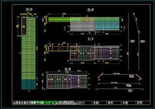 桥墩墩身钢筋构造图cad图纸