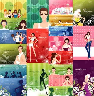 个性动感商业设计插图矢量素材