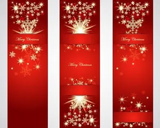圣诞节banner背景矢量素材
