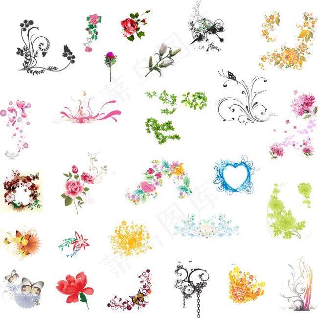 艺术造型psd模版下载