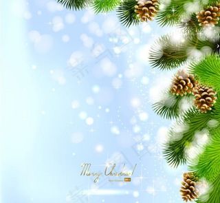 精美圣诞节背景矢量素材