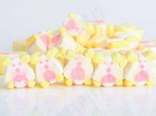 小熊棉花糖图片