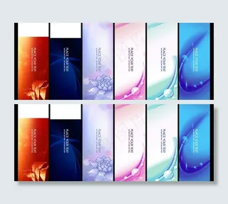 精品展板背景一组图片