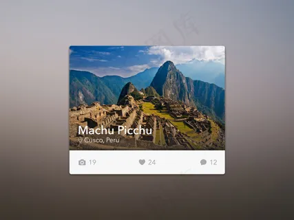 旅行小部件移动手机APP界面UI 旅行小部件移动手机APP界面UI