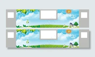 校园走廊文化图片