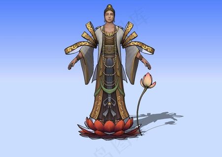 佛祖3d模型图片