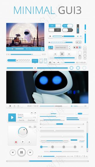 简约时尚 美观大方 扁平网页设计