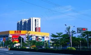 商务高楼 城市道路图片