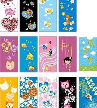 14款可爱卡通吊牌图片