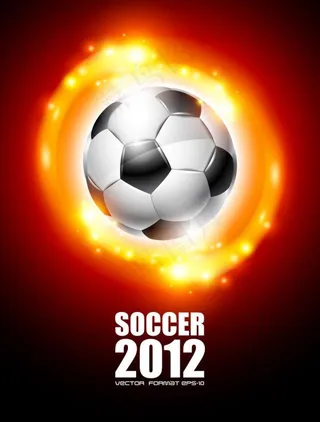 2012世界杯海报矢量素材