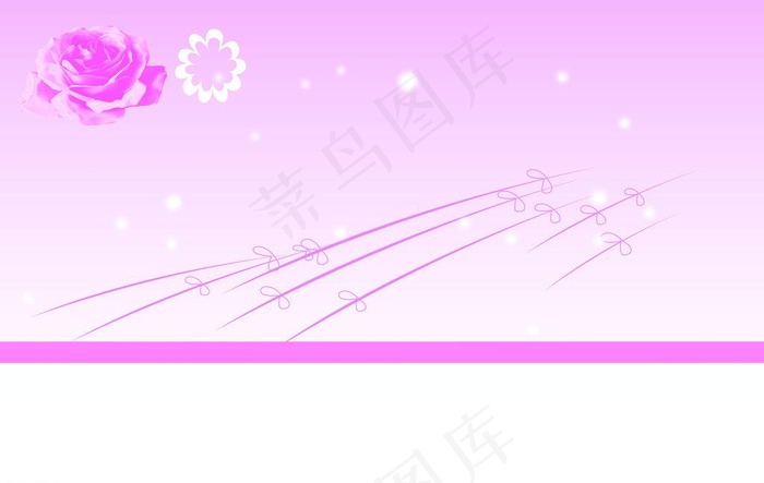 线条玫瑰移门图片psd模版下载