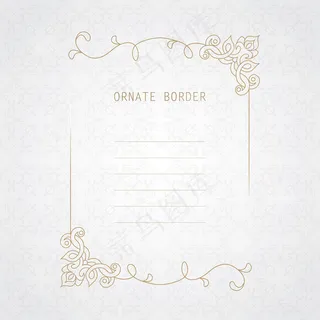 欧式花纹背景设计