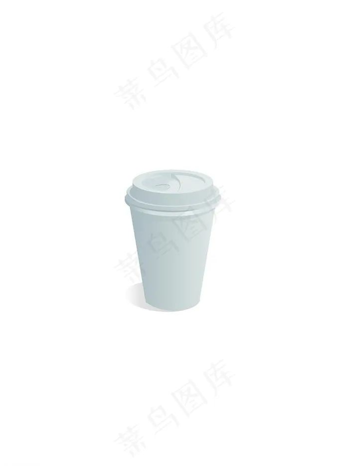 饮料杯图片ai矢量模版下载