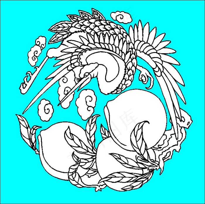 吉祥图纹 矢量CDR_29