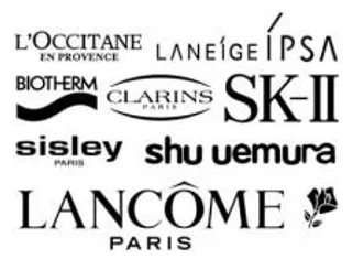 常见的化妆品标识向量的一部分