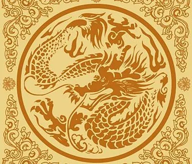 古典龙纹矢量素材 古典龙纹矢量素材