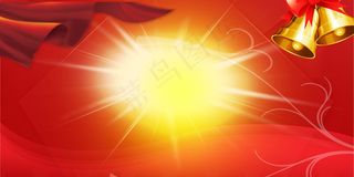 大气联欢晚会背景喜庆展板红火背景