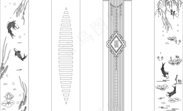 移门图片cdr矢量模版下载