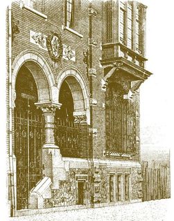 手绘欧式建筑图片