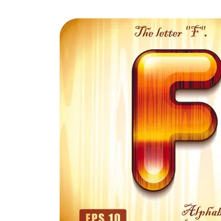 木字字母矢量图10