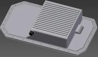 马自达20B旋转发动机油底壳