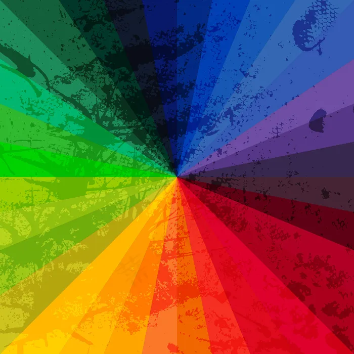 谱轮砖砌的彩虹色的光谱垃圾背景广场...eps,ai矢量模版下载