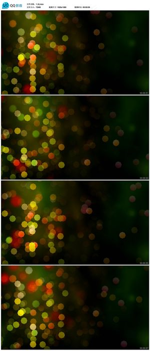 梦幻粒子视频素材