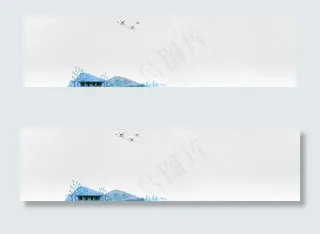 中国风banner创意设计　