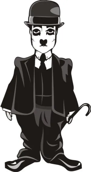 卓别林矢量素材