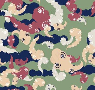 时尚云纹花纹底纹图片