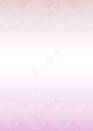 淡紫色同心圆花纹横向渐变背景图