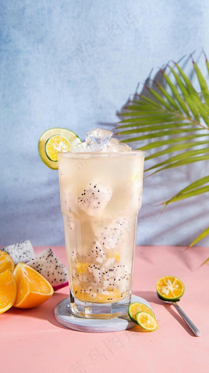 柠檬饮料高清摄影图片