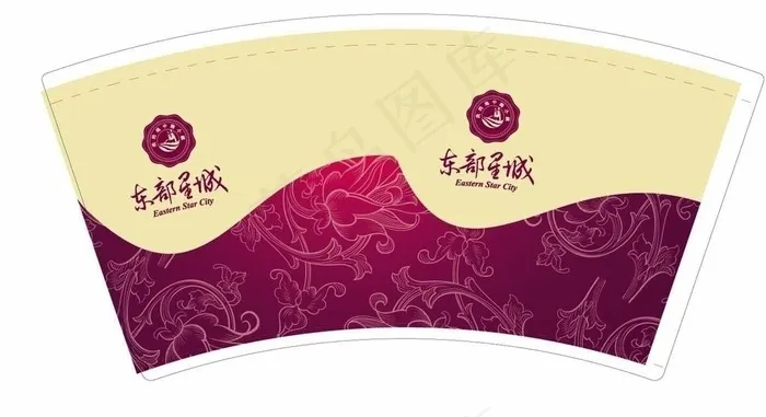 房地产纸杯图片ai矢量模版下载