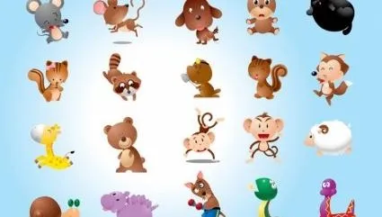 动物的特征向量