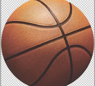 高清晰篮球 分层图图片