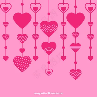 粉心装饰在平面设计中的设计