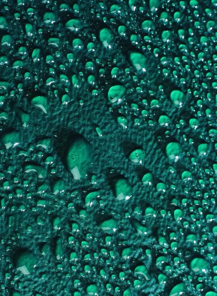 水珠 蓝色水珠图片