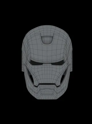 钢铁侠线稿设计