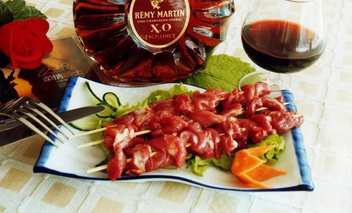 西式牛肉串图片